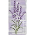 thumbnail image 7 of Dreamtimes Lavender Soft Hand Towels 2-Piece Absorbent Bath Towel Decorative Fingertip Towels for Bathroom Gym Spa Hotel Beach Swimming Pool,14.4" x 28.3", 7 of 7