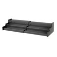thumbnail image 4 of Estante para tarros de especias, organizador de cocina extensible con 3 niveles, estante de almacenamiento de pimienta, estantes para encimera, perfecl Estante para tarros de especias, 4 of 8