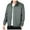 Green, variant on Aueoeo Men's Jacket Warm Zip Up Spring Coat Lightweight Casual Windbreaker Jacket with Pockets on Clearance