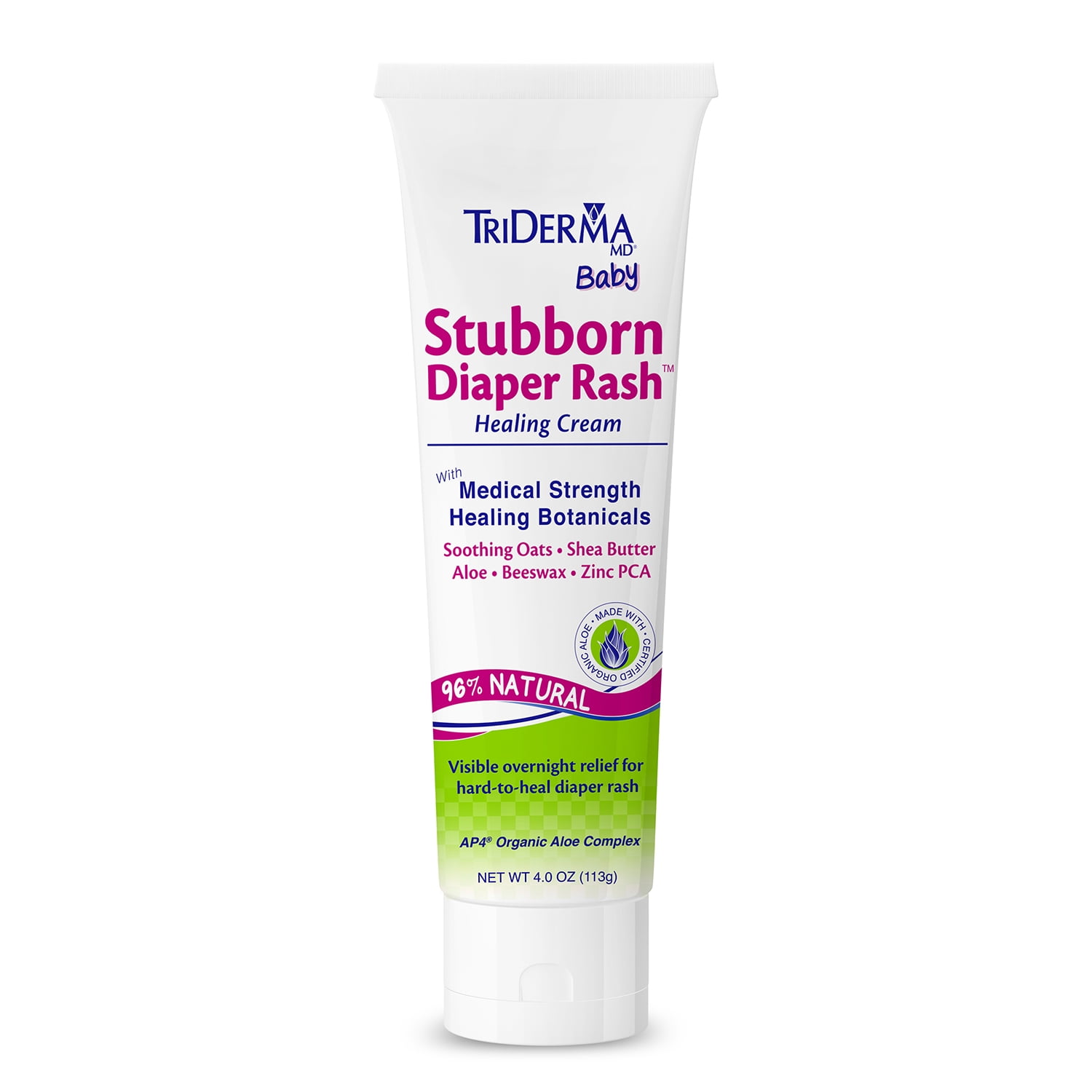 TriDerma Stubborn Diaper Rash Fast Healing Cream (4 oz)