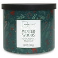 thumbnail image 2 of Mainstays 3-Wick Winter Woods Scented Candle with a Green Garland Toss Scene Wrap, 13-Ounce, 2 of 6