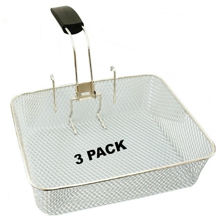

3 Pk Presto Jumbo ProFry Basket for use with Dual Basket ProFry models 09992