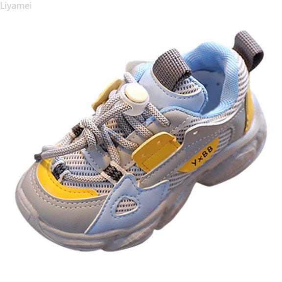 Liyamei Kids Girls Sports Shoes Casual Single Shoes First Walkers Shoes Summer Outdoor Soft Breathable Sports Shoes Toddler Girl Sneakers Size 6