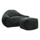thumbnail image 1 of Sillón De Espuma Comprimida Al Vacío 1 Plaza Japandi Likka Dark Grey, 1 of 6