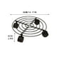 thumbnail image 2 of Tablero rodante para platos en maceta de flores | Caddy de metal de alta resistencia con 4 ruedas bloqueables resistentes al óxido | El cortador de plantas exterior interior soporta hasta 330 libras, 2 of 9