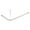Chrome, variant on Utopia Alley Rustproof Wall Mounted Aluminum Double L Shaped Shower Curtain Rod 72" L x 31.7" W, with 24 Shower Hooks included & Ceiling Support ,Wall Mounted, Chrome