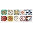thumbnail image 2 of Azulejos De Cocina 3D Pegatinas De Azulejos Duros De Cristal Engrosado A Prueba De Agua Pegatinas De Gabinete Autoadhesivas A Prueba De Aceite Para Refrigerador Cocina Baño Inevent HA040376-06, 2 of 6