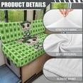 thumbnail image 6 of XYZCANDO Rabbit RV Dinette Cushion Covers Stretchable Furniture Covers St. Patrick's Day RV Dinette Cushions Camper Accessories Universal 2 Seat Sofa Cover Slip Covers for Loveseat RV Decor Green, 6 of 7