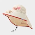 thumbnail image 4 of CHUMUD Kids Solar & USB Powered Fan Sun Hat, Cartoon Dinosaur Wide Brim UPF 50+ Cooling Neck Flap Hat with Charging Cable, Breathable Mesh Outdoor Hat for Boys Girls 3-10 Y, 4 of 8