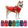 thumbnail image 1 of Dog Winter Coat With Built-in Harness -aqwg, 1 of 4