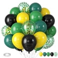 thumbnail image 1 of Tema de fútbol con diseño de tractor, color verde y amarillo, modelo Balloon Parready, 35 unidades, 1 of 7
