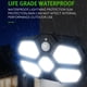 thumbnail image 5 of Luz de tierra solar, lámpara impermeable para exteriores, duradera para escenario de tienda (A), 5 of 6