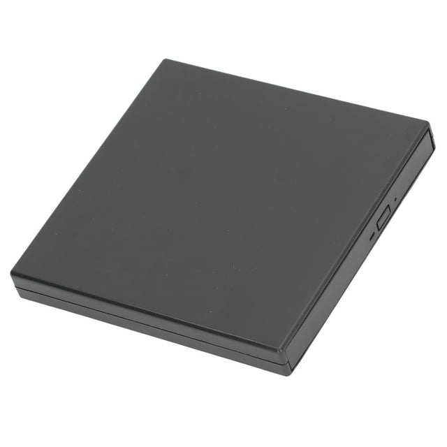 Ultra Thin External CD DVD Drive USB 2.0 Portable CD DVD Burner for Laptop Desktop PC. Compatible with Multiple Systems. Driver Free Installation. High Speed Transmission