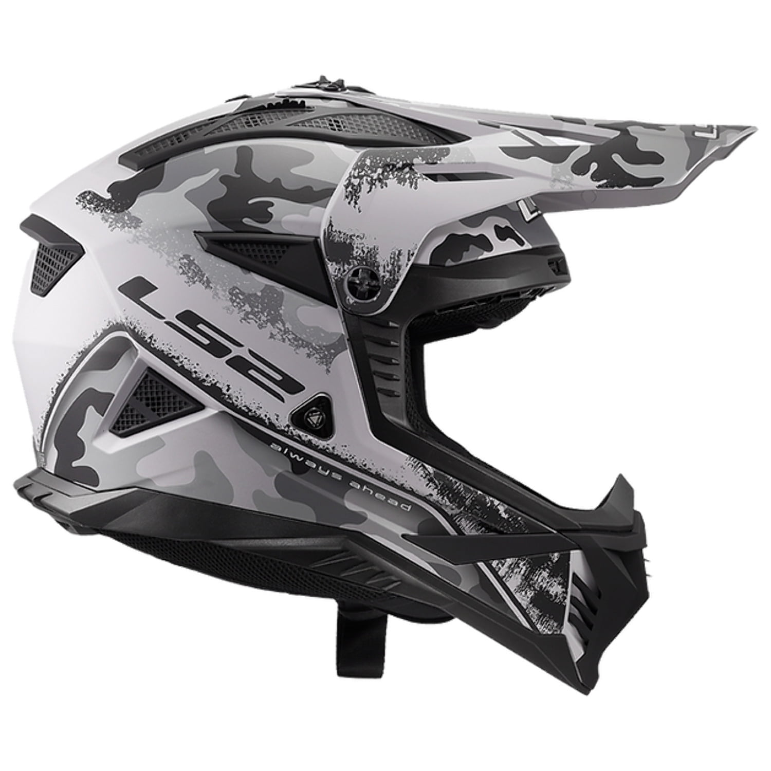 LS2 Gate II Carbine Full Face MX Motorcycle Helmet