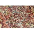 thumbnail image 5 of Loloi LPFLAY2 Spice Red 18" x 18" x 20" Vintage-Inspired Pouf for Living Room or Bedroom, 5 of 5