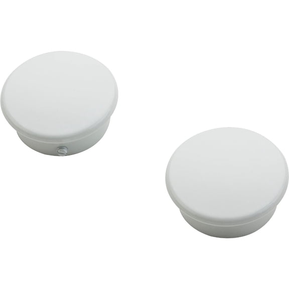 Stanley Hardware S822-090 End Cap, White