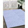 thumbnail image 2 of Ahgly Company Indoor Rectangle Patterned Heavenly Blue Area Rugs, 2' x 5', 2 of 6