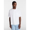 thumbnail image 2 of No Boundaries Boxy Fit Ripstop Shirt with Short Sleeves, Men's XS-5XL, 2 of 6