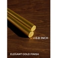 thumbnail image 4 of Taper Candles CANDWAX Gold 20cm Set of 4 Christmas Dripless, 4 of 7