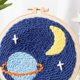 thumbnail image 3 of Marco de bordado de gancho de pestillo BLESIY para Niños principiantes Punch Embrodiery Starter, 3 of 4