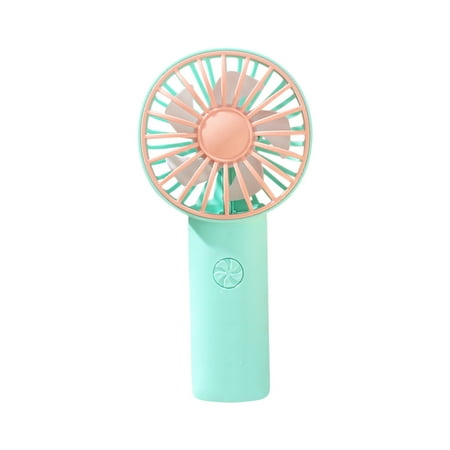 

Ausyst Portable Fan 2023 New Handheld Small Fan Summer Mini Portable Electric Storage Multicolor Fan Summer Clearance