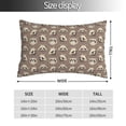 thumbnail image 2 of Salouo Raccoon Pattern Pillow Cases,1PC Pillow Covers with Envelope Closure Decorative Pillow Case for Bed Couch,Pillows Not Included-20"x30", 2 of 6