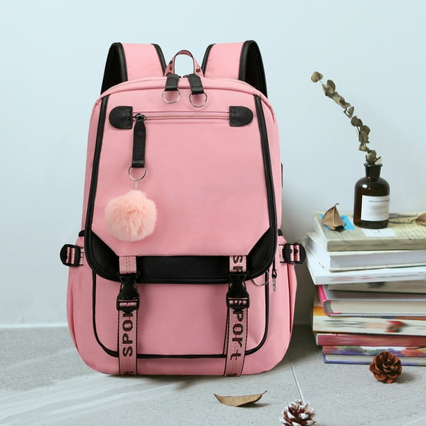 Bolsa Mochila casual de moda Hit Color Daypack Niños Niñas Estudiantes para viajes de campamento Ndcxsfigh Para Estrenar