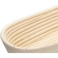thumbnail image 4 of CANDeal 16CM Triangle Banneton Proofing Baskets for Sourdough Bread, Wicker Cane Brotform Set Dough Cutter, Silicone Scraper & Cloth Liner, Cane Bread Proofer for Rising, Bread Rising Bowl Basket, 4 of 14