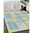 thumbnail image 2 of Ahgly Company Indoor Rectangle Patterned Silver Gray Novelty Area Rugs, 5' x 8', 2 of 6