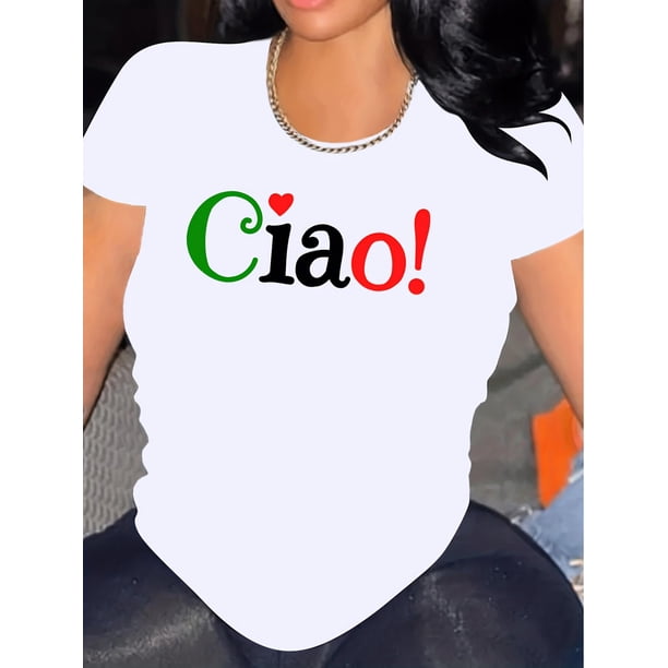 playera corta sin mangas para mujerWomen's Plus Size Casual Sporty T-Shirt, Comfort Fit Short Sleeve Tee, Fashion Breathable Casual TopFather's Day, Mother's Day, New Year, Spring Festival, Valentin