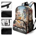 thumbnail image 3 of Tom And Jerry Backpack Bookbag Casual Daypack Travel Backpacks for Work Hiking Camping, 3 of 8