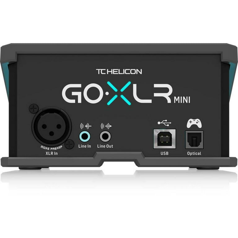 TC Helicon オーディオインターフェースGO XLR TC Helicon GoXLR MINI | Portable Broadcast Mixer | AVMaxx