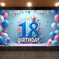thumbnail image 6 of Floral Design Birthday Banner Pastel Colors Crown Decoration Balloon Decoration for Birthday Party Celebration Event Decoration, 6 of 7