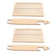 thumbnail image 5 of Kit De Telar, Práctico Y Práctico Telar Artesanal Con Menos Rebabas, Madera De álamo, Educativo, Interesante, 2 Juegos Para Bufandas, 5 of 7