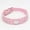 Pink, variant on Collar Adjustable Leather Collar Fashion Shiny Rhinestone Collar for Small and Medium Dogs