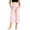 A Pink, variant on Jopfuhed Women's Wide Leg Yoga Pants Elastic High Waist Tummy Control Capri Pants with Pockets Side Flowy Gym Workout Jogging Pants,Sizes S-3XL