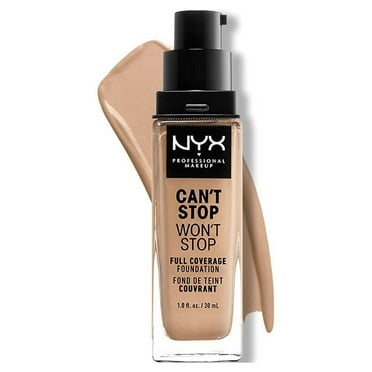 Flawlessly Matte: Nyx Professional Makeup 24H Full Coverage Foundation in Medium Olive - Can't Stop, Won't Stop!