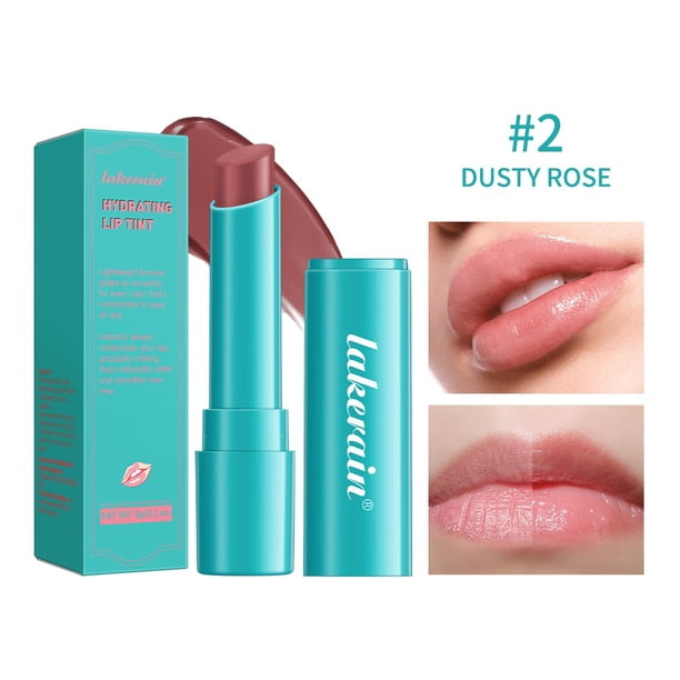 XWSHYW Lápiz Labial Bálsamo Labial con Color Bálsamo Labial Hidratante Nutritivo Bálsamo Labial