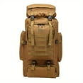 thumbnail image 5 of 21.13gal Large Capacity Backpack, Outdoor Tactical Waterproof Backpack For Camping Hiking Backpacking Hunting, 5 of 5