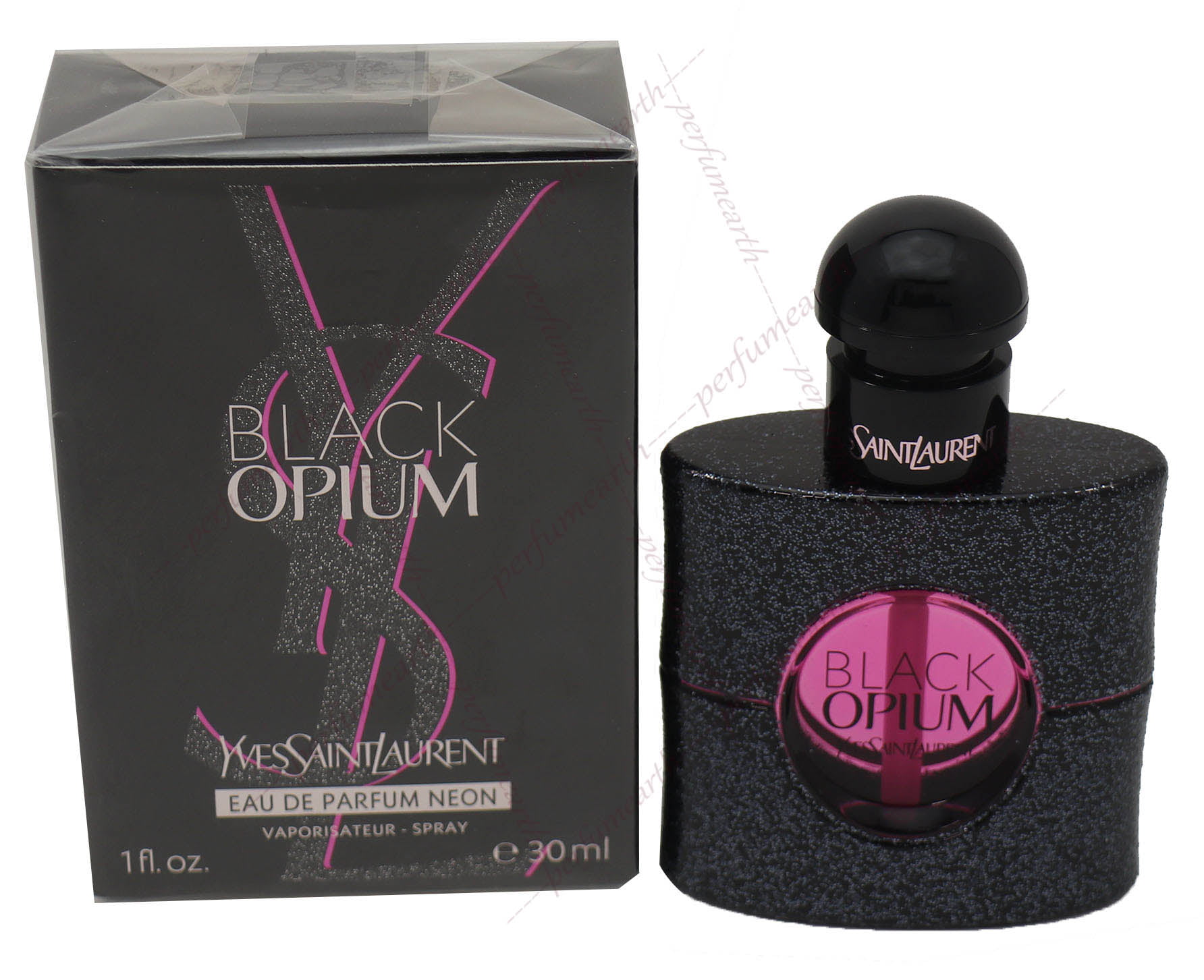 Black Opium By YSL 1oz/30ml Eau De Parfum Neon Spray For Women New In ...