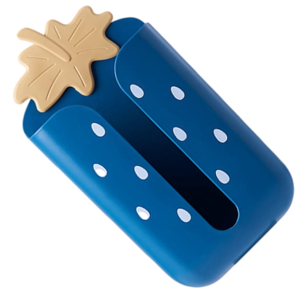 Soporte de papel higiénico Bearachild acero inoxidable azul