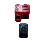MILWAUKEE 48-59-1881 M18 REDLITHIUM FORGE XC8.0 Starter Kit – 8.0Ah Battery & Rapid Charger, High Output Power