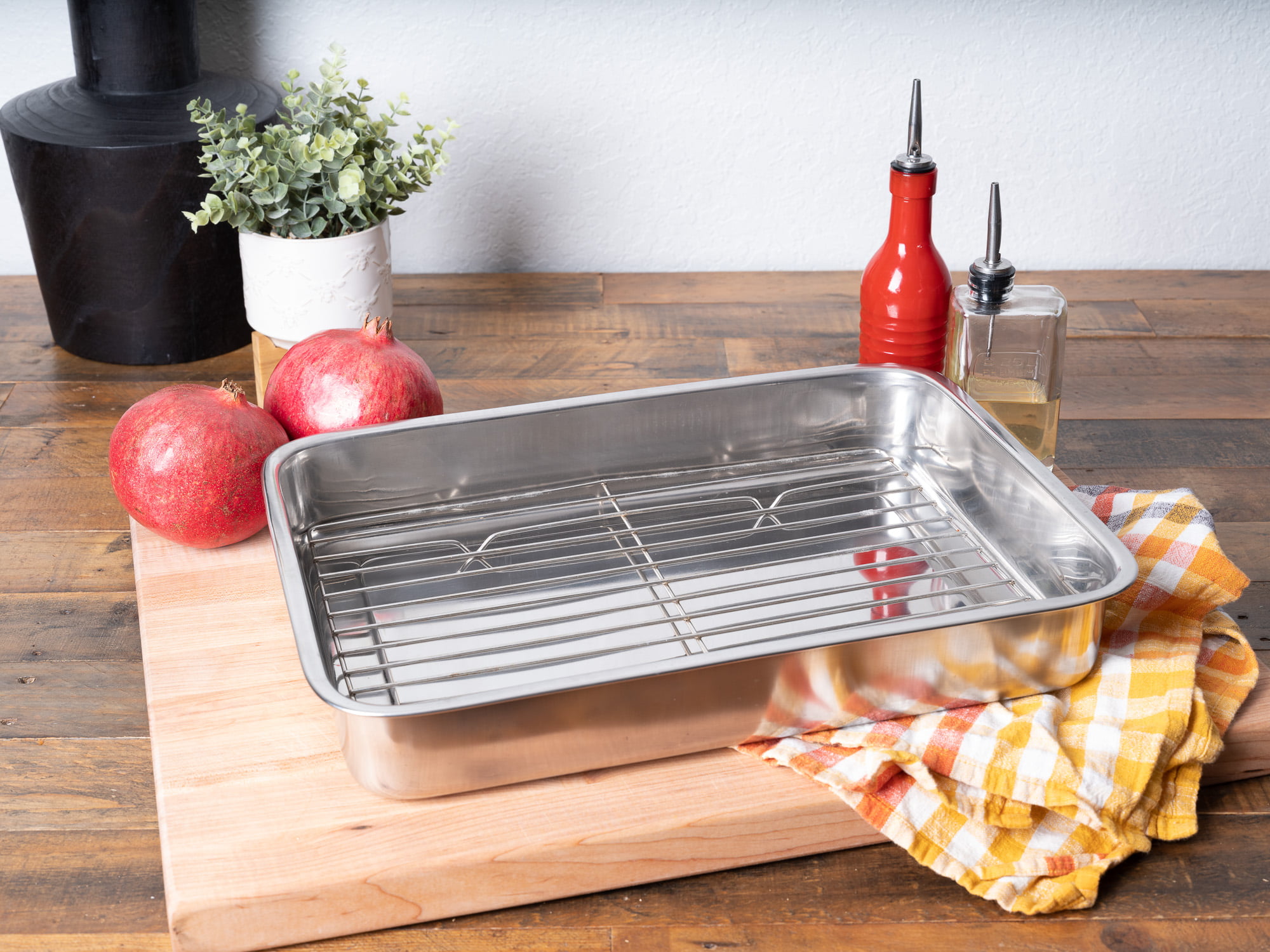 Imperial Home 16 Rectangular Stainless Steel Baking Tray