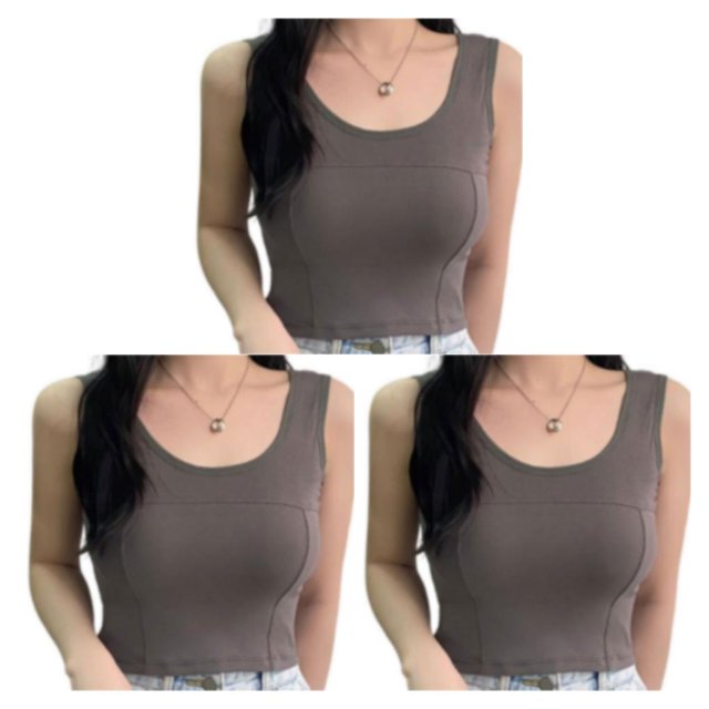 Camiseta sin mangas Minnieouse ropa deportiva informal para mujer