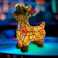 thumbnail image 3 of Dachshund Lamps - Retro Dogs Stained Resin Tabletop Night Light, Dog Series Art 3D Cute Pet Themed Lamp Glass LED Table Lamps, Fun Gift for Lovers (Dachshunds), 3 of 7