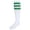 Green, variant on Boy's Girl's Stripe Vintage Knee High School Soccer Tube Socks 1 Pair Pack