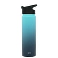 thumbnail image 5 of Simple Modern 22 Ounce Summit Water Bottle - Stainless Steel Tumbler Metal Flask +2 Lids - Wide Mouth Double Wall Vacuum Insulated Leakproof Ombre: Bermuda Deep, 5 of 7