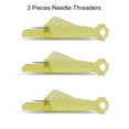 thumbnail image 4 of Yuarrent Enhebrador de agujas, guía de acolchado, herramientas de enhebrado para ancianos, artesanía en cuero portátil, inserción de hilo amarillo, 3 Type3 NO3 Yuarrent HA012325-08, 4 of 6