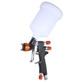 thumbnail image 3 of Pulverizador de pintura Pistola de pulverización de aire de alimentación por gravedad con contenedor de 600 ml, 3 of 8