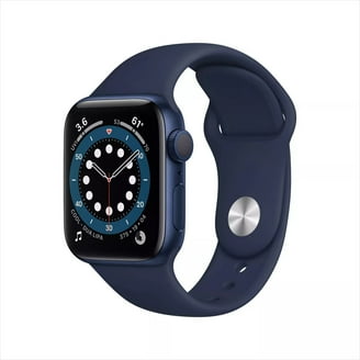 Apple watch6 44mm アルミニウム ブラック GPSモデル Apple Watch Series 6 GPS, 40mm Blue Aluminum Case with Deep Navy